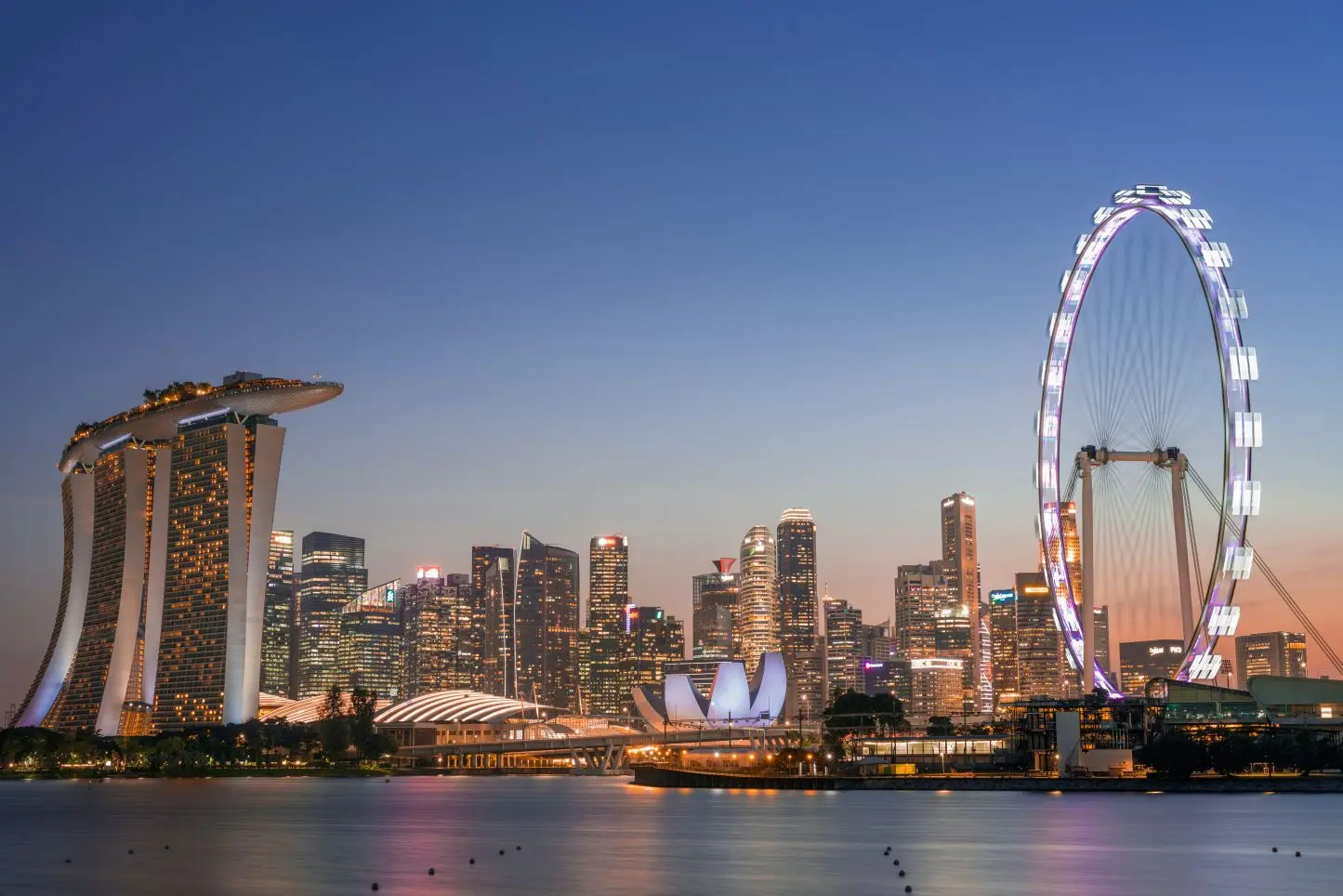 Marina Bay and Sentosa are the most visited districts in Singapore